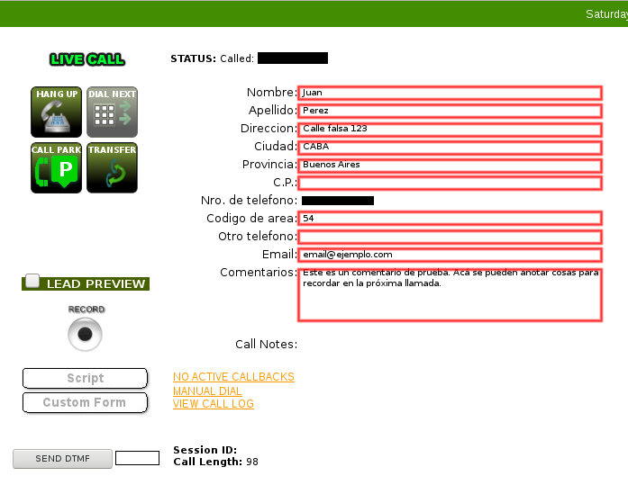 Grabar datos y cerrar formulario